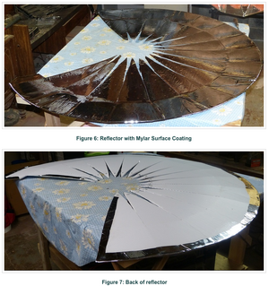 Hypar Solar Cooker assembly photos, 1-13-16