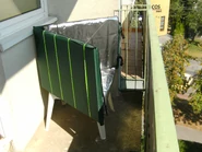 Cuisson sur le balcon