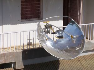 The balcony model concentrating solar cooker