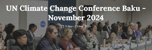 COP29 logo, 12-17-24