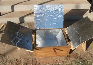 Easy Solar Cooker (laying flat), 11-12,12