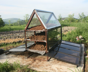 Solar dryer from recycled glass, Joshua Guinto, 7-16