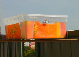 Mini-séchoir solaire SimplaSec utilisé par  à Czestochowa en 