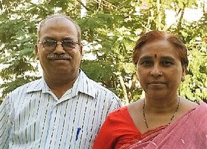 Ravindra and Shobha Pardeshi