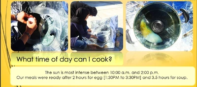 The suntastic cooker 