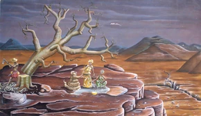 Diassana's painting The Last Tree