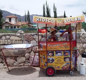 Kiosco SOLAR cart, 2-27-13