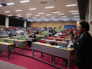 Attendees at the Japan Solar Cooker Preliminary Convention.