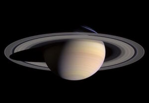 Image taken last month, from the robot Cassini spacecraft now approaching Saturn.