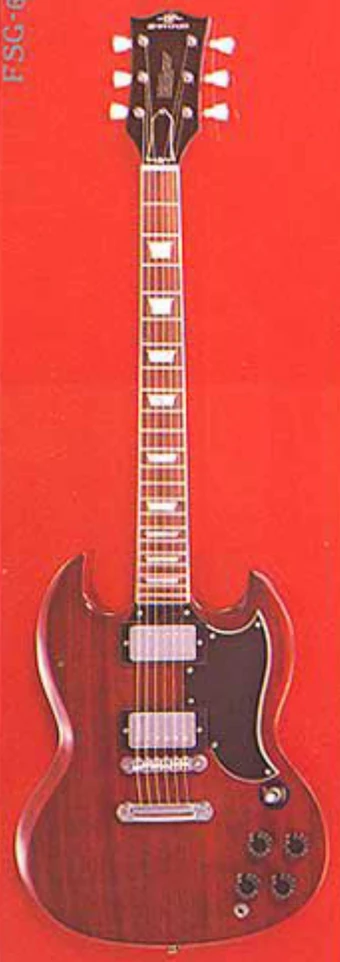 ○石ロゴ Fernandes FSG-65 1978～1979 MIJ Yahoo!オークション - 石ロゴ Fernandes FSG-65 1978～1979 - MIJ Burn