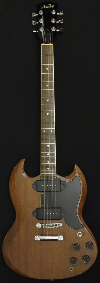 ARIA SG Type 1970年代製 日本製 送料込み　マツモク Aria SG 70's Natural | Reverb