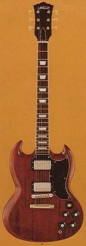 Greco SG SS-600？SS63-60？ 61リイシュータイプ Greco SG SS600 (Gibson '61 Reissue Copy) Japan 1989 - YouTube
