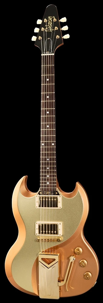 かみしるGibson SG 2003 Gibson SG Voodoo Juju – Satin Black, Skull Inlay, Ebony Board