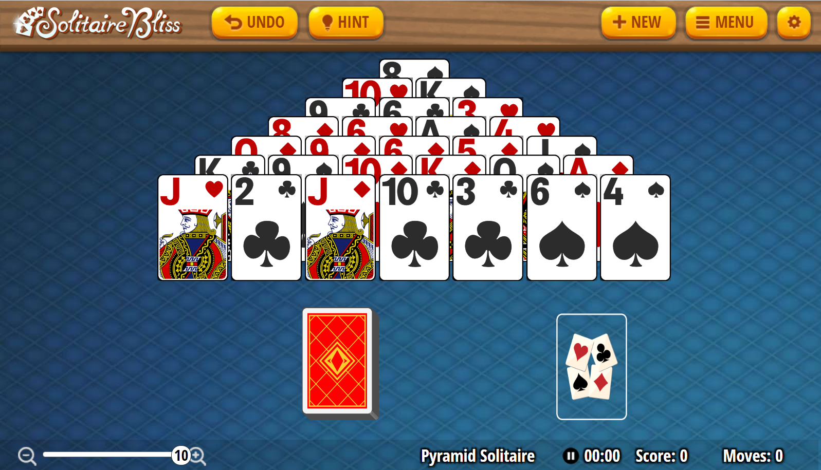 Spider Solitaire 1 Suit, Solitaire Bliss Wiki