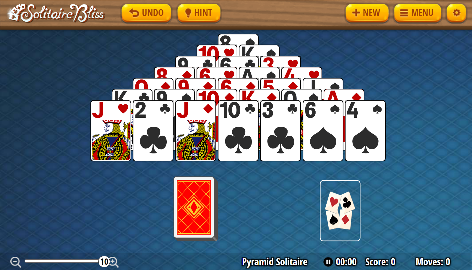 Spider Solitaire 4 Suits, Solitaire Bliss Wiki