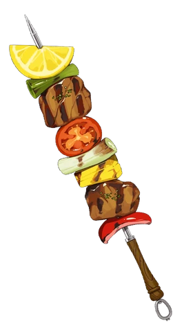Juicy Grilled Skewer