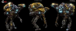 A turnaround of the Construct's model.