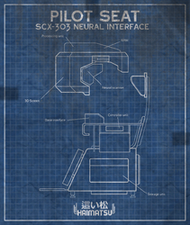 SCX-303 Pilot Seat blueprint