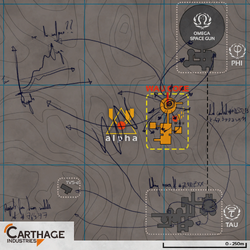 Johan Ross Alpha overview map