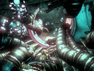 Alpha's entrance.