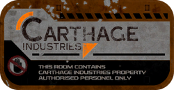 Carthage Industries - Restricted Area