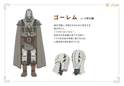 Golem (Somali to Mori no Kamisama)  Forest spirit, Somali, Concept art  characters