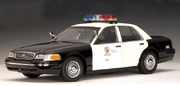 A police car similar to the one in the story.
