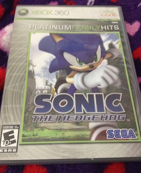 Sonic the Hedgehog Platinum Family Hits Xbox 360, Complete, Tested