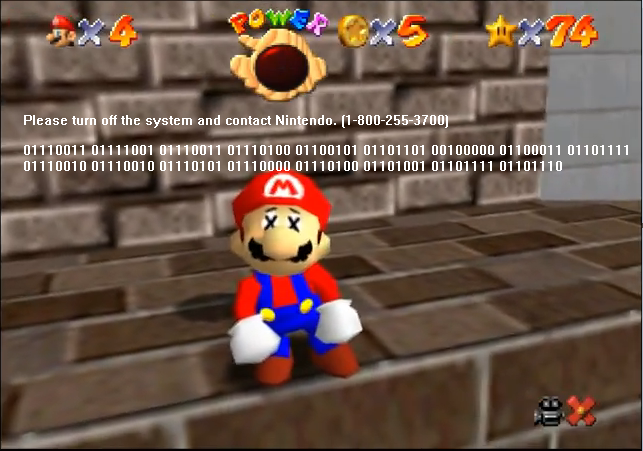 O quadro descartado de Super Mario 64, Wiki Creepypasta Brasil