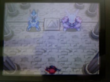 Palkia and Dialga appear