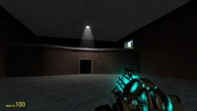 The room on the server, before I headed in.