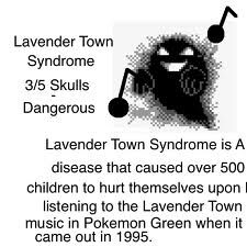 pokemon theories lavender town