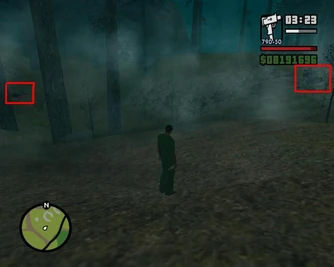 2 ghost cars found in the woods. If I remembered correctly, they were in Flint County.