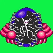 Giygas sprite from Mother