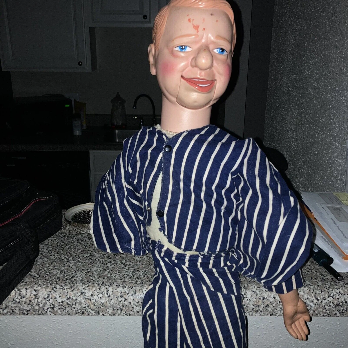 Haunted Ventriloquist Dummy Doll Santeria Sacrifice Spirit Vessel Demon