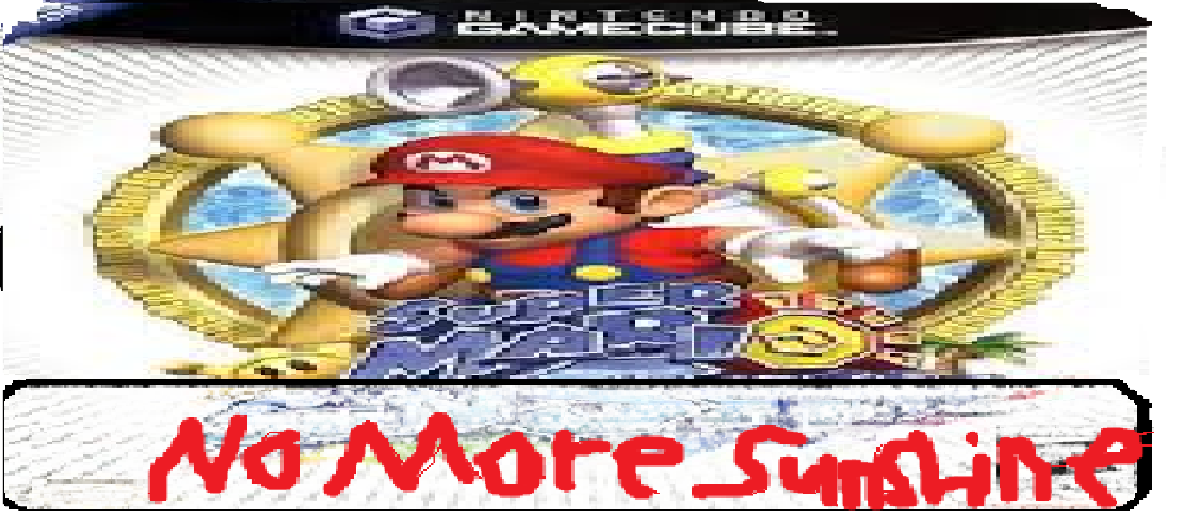 Super mario sunshine case top