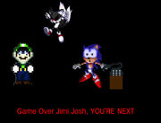 CD Sonic Game OVER