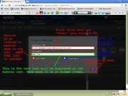 Step VI: Creating a Hyperlink