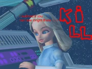 It's difficult to see the patches of missing stars.