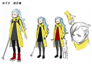 Concept art for Mizuki.