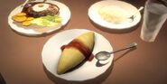 Omelet rice ingame