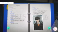 Ryuki's profile from Present, in nirvanA Initiative