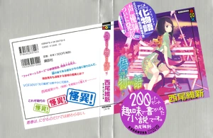 Bìa Nisemonogatari (quyển hạ)