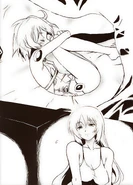 Jack cuộn tròn trong chăn, ôm lấy đầu gối ngủ