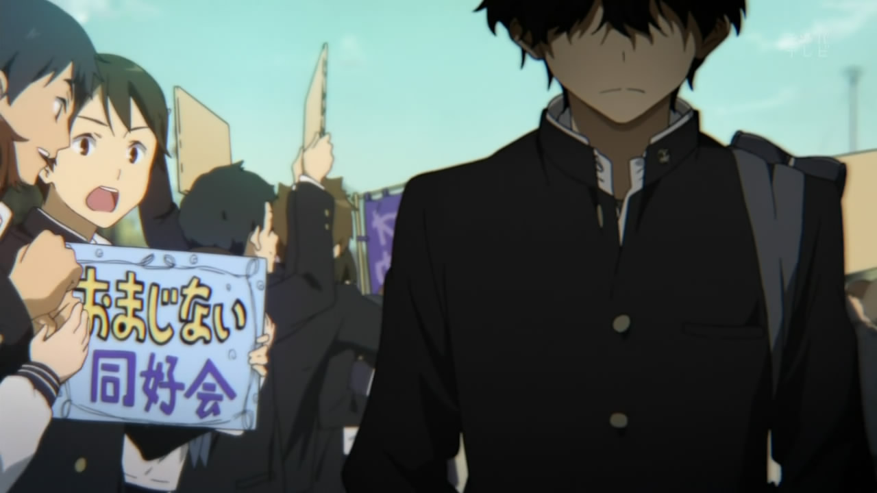 Oreki Houtarou Hyouka aesthetic pict. | Pink wallpaper anime, Hyouka, Anime  artwork wallpaper