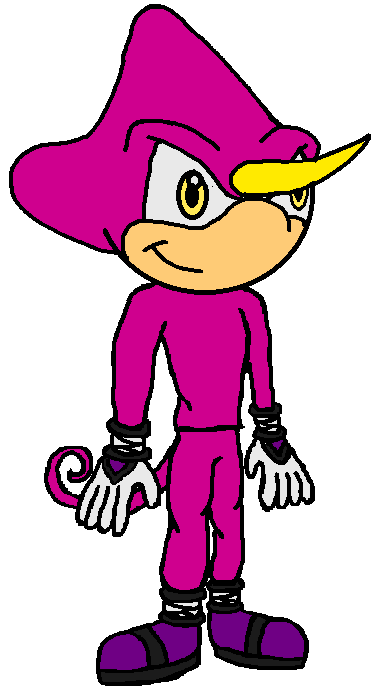 Espio The Chameleon in Sonic 3 style