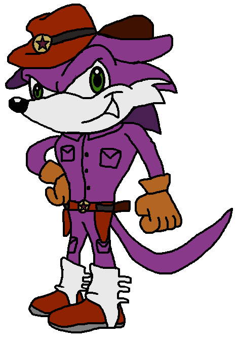 Fang The Sniper In Sonic 3 Style