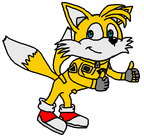 tails the werefox and sonic the werehog