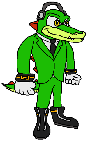 Vector The Crocodile Sonic Adventures Animated Series Wiki Fandom Vector The Crocodile Sonic Adventures Animated Series Wiki Fandom