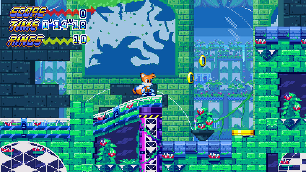 Gusty Greenhouse Zone Sonic And The Fallen Star Wiki Fandom